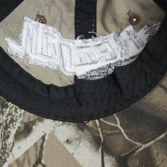 Realtree Navy Hat Mens OS Camouflage USS Ronald Reagan CVN 76 Cap - Picture 8 of 10